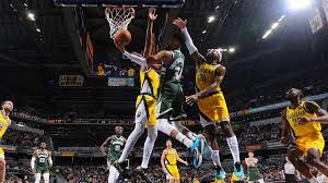PACERS VS MILWAUKEE BUCKS MATCH PLAYE