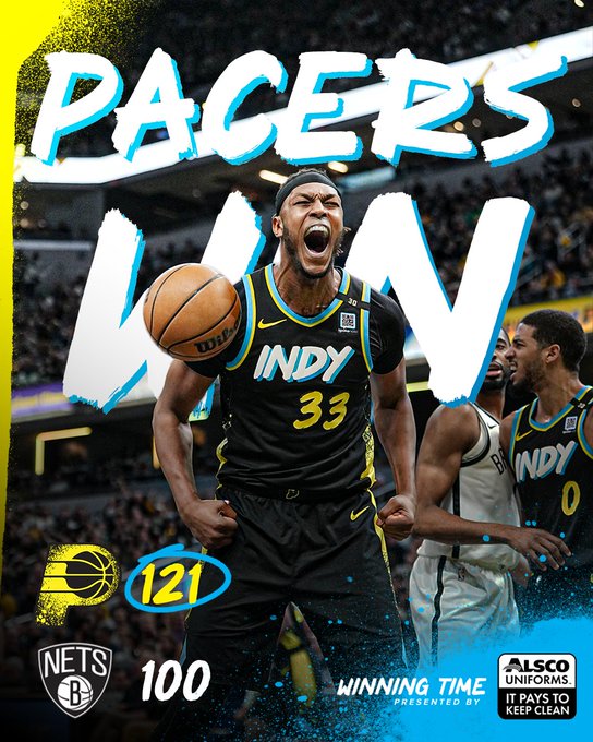 Brooklyn Nets vs Indiana Pacers MATCH PLAYER STAT