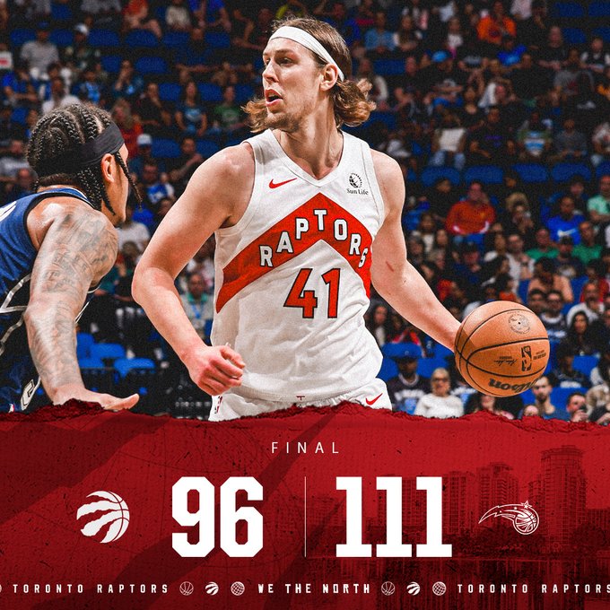 Toronto Raptors vs Orlando Magic MATCH PLAYER STATS