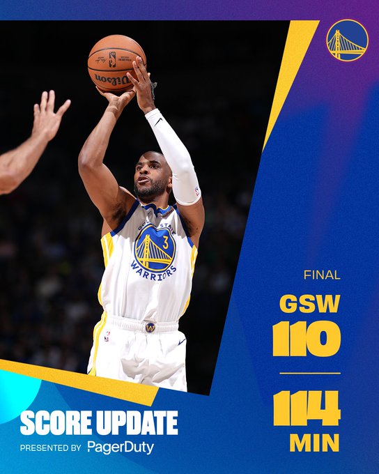 Golden State Warriors vs. Minnesota Timberwolves MATCH PLAYER STATS – NBA BOX SCORE – MARCH 24, 2024